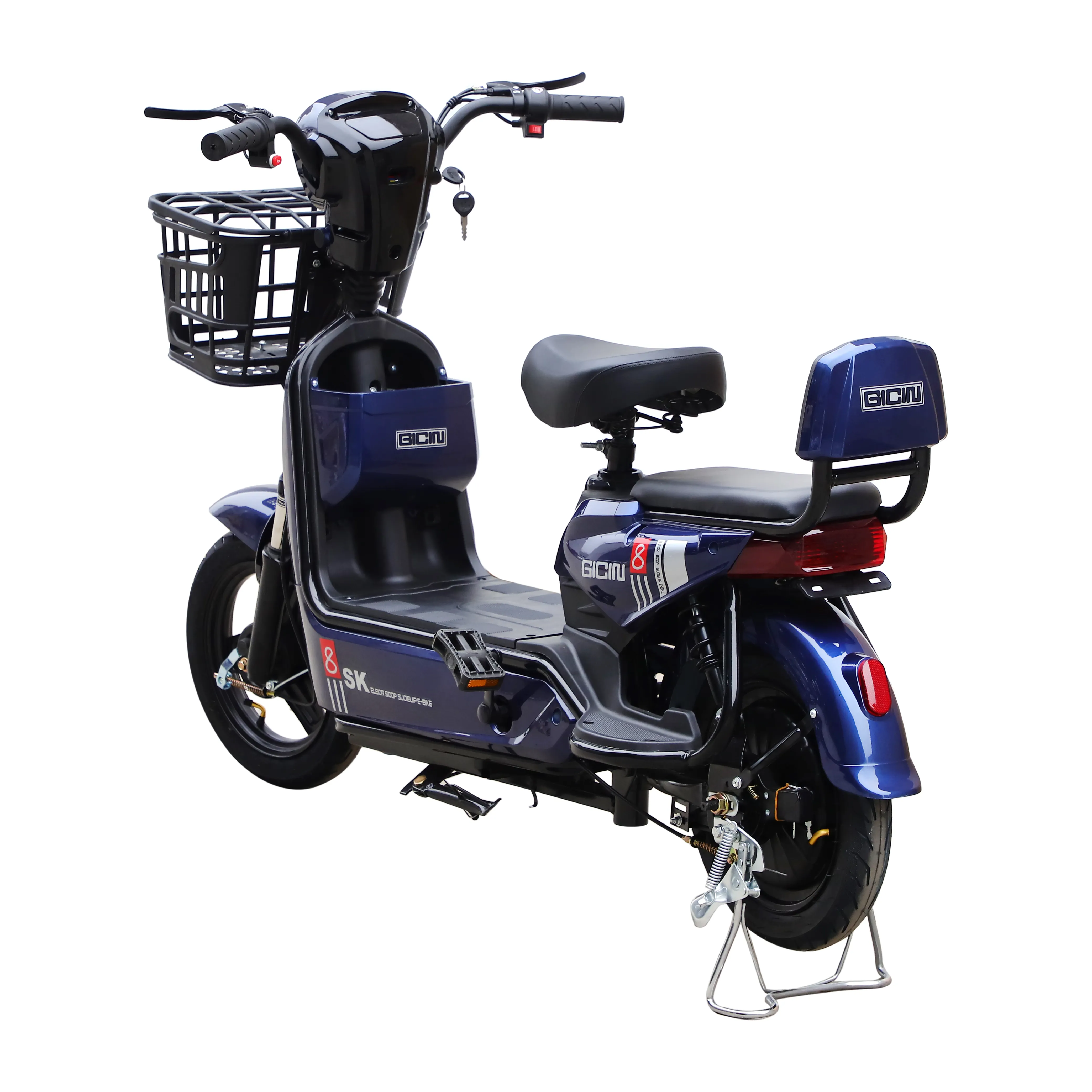 Vélo électrique de bonne qualité vente directe d'usine de batteries plomb-acide vélo électrique scooter High E
