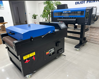 Impresora DTF de 2 cabezales I3200, máquina de impresión por transferencia de calor, impresora de prendas, impresora DTF comercial para impresión en algodón para tiendas de camisetas