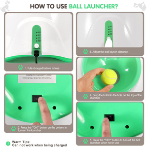 Lanzador de Pelotas Automático para Perros, Juguete de Plástico para Cachorros, Precio de Fábrica, Entrega Rápida, Productos para Mascotas - Product Image 4