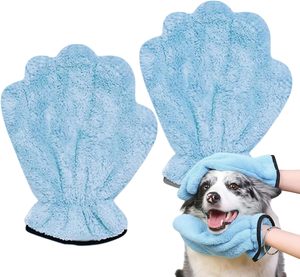 Hot Sale Super Absorbent Quick Drying Dog <b>Bath</b> <b>Cleaning</b> Plain Microfiber <b>Pet</b> Towel for Home Use - Product Image 1