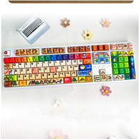 Clavier mécanique gaming pleine taille personnalisé, disposition 100 %, 108 touches, sans fil, tri-mode, batterie longue durée 10000 mAh, OEM/ODM