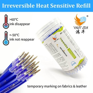 Biển rộng lớn bán buôn màu xanh không thể đảo ngược nhiệt nhạy cảm Refill nhiệt xóa được vải đánh dấu Refill không xuất hiện trở lại-50 cho may - Product Image 2