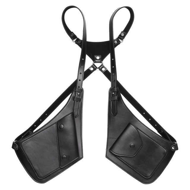 New Design Fashion Anti-theft Hidden Underarm Mobile Phone Shoulder Bag Wallet with Adjustable Strap Zipper Closure Unisex