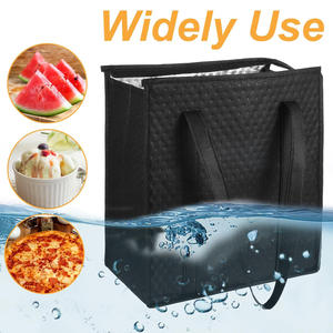 กระเป๋าใส่ของชำแบบใช้ซ้ำได้ IDEA GIFT ขายส่ง กระเป๋าเก็บความร้อนแบบไม่ทอ กันน้ำ สำหรับใส่อาหาร กระเป๋าใส่อาหารกลางวันแบบหุ้มฉนวนอะลูมิเนียมฟอยล์ - Product Image 5