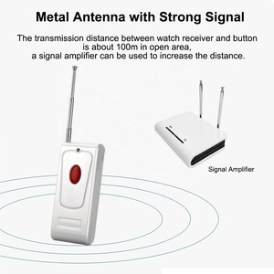 Không dây của khách phân trang hệ thống cafe y tá gọi nút với dây đeo cổ tay Receiver không thấm nước rung máy nhắn tin xem nhà hàng bệnh viện - Product Image 4