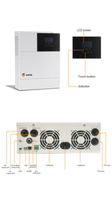 5KW 10KW พร้อมระบบ MPPT ออฟกริด ไฮบริด ผู้ผลิต 5KW ออฟกริด MPPT เครื่องชาร์จไฮบริด 5KW ออฟกริด MPPT ไฮบริด - Product Image 3