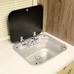 Évier de cuisinière rv en acier inoxydable acceptable personnalisé évier en verre trempé bol unique <span class=keywords><strong>pour</strong></span> <span class=keywords><strong>camping</strong></span>-<span class=keywords><strong>car</strong></span> rv - Product Image 6