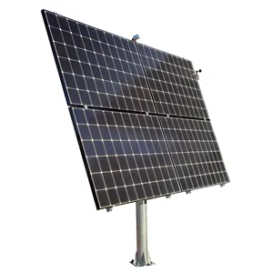 Smart Tracker Zon Power Schone Energie Zonne-Energie Opwekking Dual Axis Solar Pv Panel Tracking Systeem Prijs