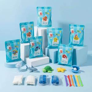 Pâte à modeler extensible à succès sur le marché, avec emballage à thème animaux marins, pour l'enseignement préscolaire - Product Image 1