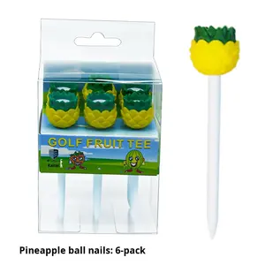 Tee de Golf Ecológico con Forma de Fruta de 83mm, Creativo, de Plástico, de Alta Calidad, Modelo HYT-27, Personalizable con su Marca - Product Image 5