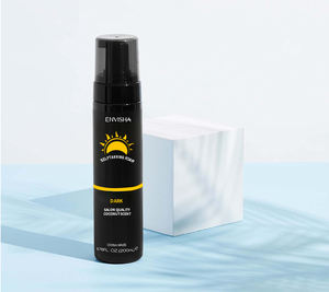 Bronceadores faciales UV <span class=keywords><strong>para</strong></span> hombre y mujer, espuma bronceadora falsa e intensa, Etiqueta Privada, bronceador automático, Mousse Dark - Product Image 6