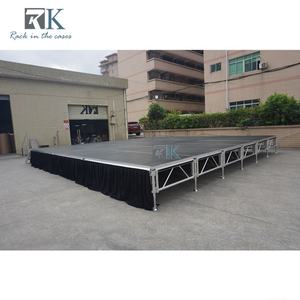 Barandillas de Seguridad de Aluminio para Carga Pesada, Ajustables en Altura, para Escenarios - Product Image 2