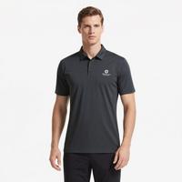 Camiseta Deportiva de Poliéster Sublimada Personalizada con Logotipo de Restaurante, de Manga Corta, Ajustada, Unisex, Transpirable, Anti-UV, de Secado Rápido para Golf