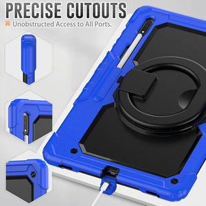 Custodia per Tablet resistente in Silicone resistente per Samsung <span class=keywords><strong>Tab</strong></span> <span class=keywords><strong>S8</strong></span> <span class=keywords><strong>Ultra</strong></span> X900 X906 14.6 pollici <span class=keywords><strong>Cover</strong></span> per maniglia rotante antiurto - Product Image 4