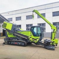 Moteur de boîte de vitesses pour foreuse électrique sur chenilles GSE600-L, vitesse de traction 38 m/min, 100 tr/min, diamètre de forage 1300 mm, profondeur max. 900 m
