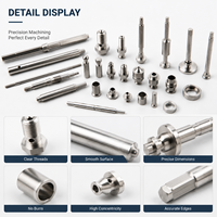 Pièces tournées CNC de précision sur mesure, composants usinés en acier inoxydable, pièces CNC suisses, fabricant OEM pour équipements industriels