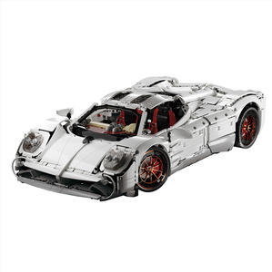 1:8 Pagani Racing Car Building <b>Blocks</b> Educational Assembly Small Particle <b>Blocks</b> Children's Toy 10549 - Product Image 1