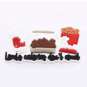 จี้รองเท้าพีวีซีแบบกำหนดเอง ของตกแต่งรองเท้า ชิค-ฟิล-เอ รองเท้าคล็อก ขายส่ง จี้รูปอาหาร - Product Image 4