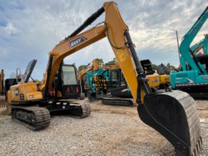 Venta caliente usado Original hidráulico Sany excavadora SY135C excavadora de construcción de segunda mano maquinaria excavadora - Product Image 4