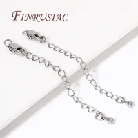 Chaîne d'extension plate plaquée or 18 carats avec fermoirs mousquetons pour la fabrication de bijoux, rallonges pour bracelets et colliers DIY