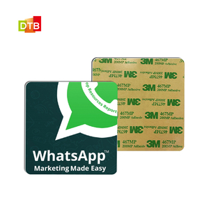 Tùy chỉnh in ấn Google Cảm ơn bạn đánh giá thẻ Sticker WhatsApp Instagram thẻ PVC tiktok NFC <span class=keywords><strong>Tag</strong></span> nút hành động - Product Image 2