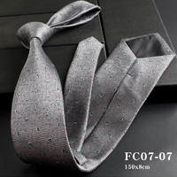 Neue Modische Lässige Retro Herren-Krawatte 8 cm Braun und Beige Gestreift Blumenmuster Handgebundene Krawatte für Business Hochzeit Formeller Anzug