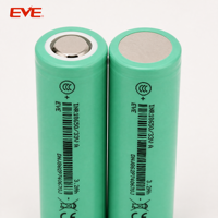 Batería de Iones de Litio Recargable EVE 18650 33VA 3.6V 3300mAh de Fábrica para Altavoz Portátil, Radio, Cámara Digital