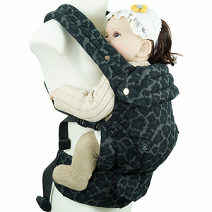 Porte-Bébé Ergonomique Certifié CPC Motif Pied-de-Poule avec Siège Hanche, Écharpe Ergonomique Légère <span class=keywords><strong>et</strong></span> Ceinture <span class=keywords><strong>Kangourou</strong></span> - Product Image 3