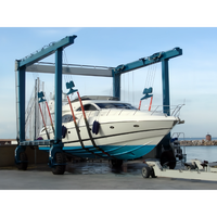 Grues de levage de bateau électriques personnalisées de l'usine directe Noyau de moteur de levage de bateau de voyage marin mobile pour une utilisation en chantier naval