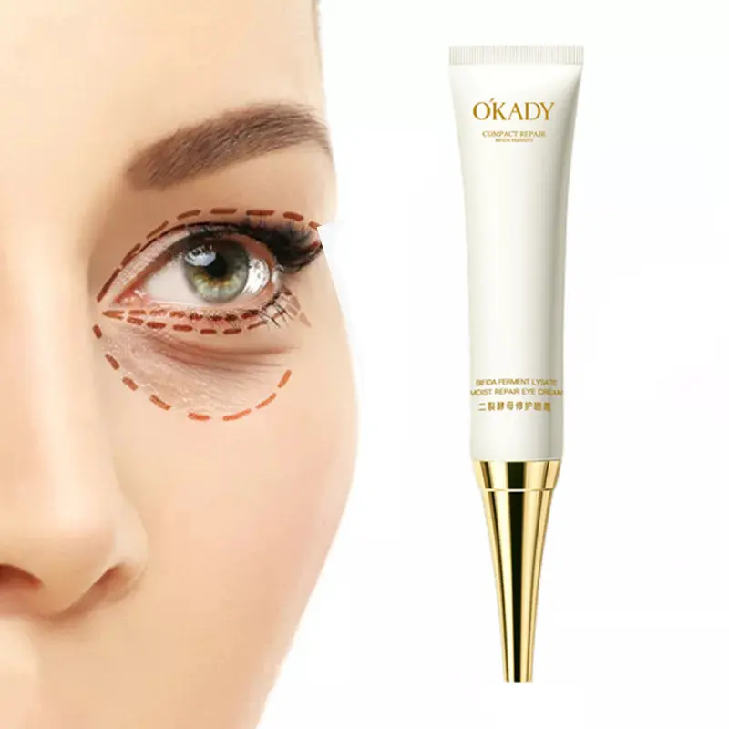 OKADY Moisturizing Nourishing Lightening Brightening Instant Under Eye Bag Removal Eye Cream Dark Circles
