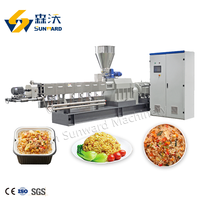 Extrudeuse bivis pour usine de riz nutritionnel FRK, ligne de traitement du riz fortifié, sécheur à four électrique et à gaz