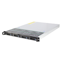 Châssis TOPLOONG à faible profondeur 1U, 4 baies pour disques durs, serveur de stockage NAS à échange à chaud, prend en charge les cartes mères ATX Mini ITX