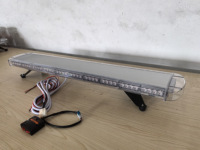 Nouvelle barre lumineuse LED violette de 48 pouces pour camion/remorque, DC12-24V, 22 groupes, 1,2 m, étanche, en aluminium, 26 fonctions