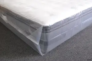 Manufacturer Mattress Bag Cover For Moving Storage 5 Mil Heavy Duty Thick Plastic Protector Reusable Bag