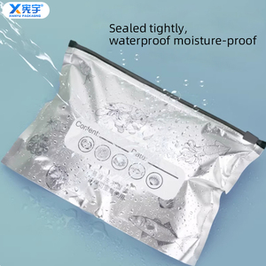 Sacs de conservation alimentaire refermables en aluminium avec logo personnalisé, antibactériens, pour viande et fruits de mer - Product Image 6