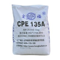 Résine CPE 135A polyéthylène chloré modificateur d'impact plastique additifs PVC matières premières en caoutchouc