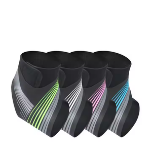 Logo personnalisé en gros chaud unisexe ajuster Compression cheville soutient manches blessure récupération Achille cheville orthèse soutien - Product Image 2