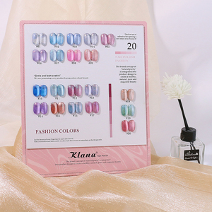 เจลทาเล็บคุณภาพดี 5D สีสันสดใสแบบตาแมว 20 สี ชุดเจลยูวีทาเล็บ แบรนด์ส่วนตัว ขายดี เจลตาแมว - Product Image 6