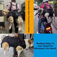 Sac à dos de transport professionnel 3-en-1 pour animaux de compagnie, respirant, en maille, sac de voyage pour chien, portable, à bandoulière, pour petits chiens et chats