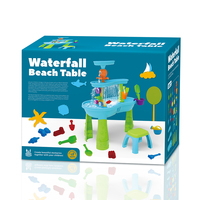 JinYing Nouvelle Arrivée Jeu Extérieur Trois Couches Trois Pieds Plage de Sable Table à Eau Enfants pour Enfants Tout-Petits