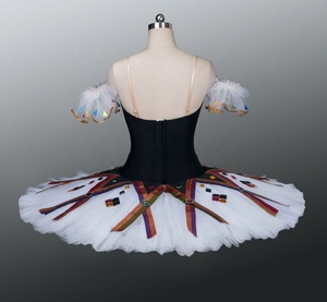 Costume da balletto arlichinade personalizza adulti classico professionista arlecchino ballerine milioni di clown <span class=keywords><strong>Tutu</strong></span> di un pezzo - Product Image 3