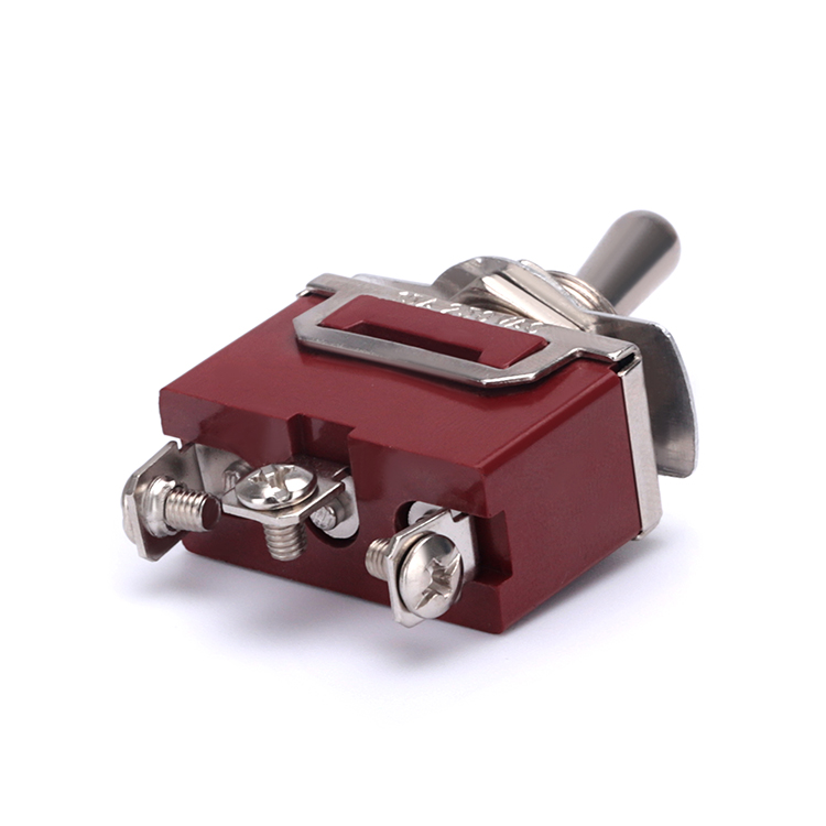 Heavy Duty Toggle Rocker Switch with Waterproof Cover 20A 125V SPDT 3 Position 3 Pin ON-Off-ON