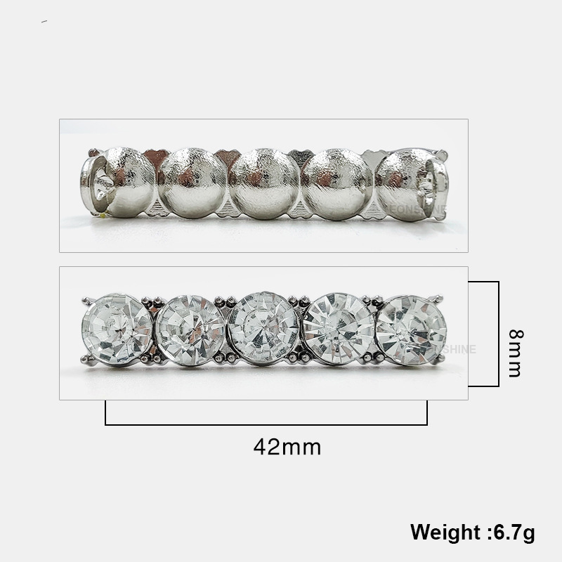 #01 blanco cinco pedrería plata