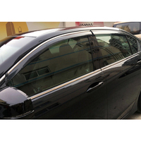 Deflector de visera de ventilación de ventana de coche, cubierta protectora de lluvia para Mazda 3 2006, 4 Uds., toldos, visera de ventana, protector de lluvia