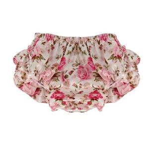 Conjunto de Ropa para Bebé Niña Recién Nacida, 2 Piezas, Algodón con Estampado Floral, Verano, Romper + Pantalones Cortos, Ropa Nueva para Niña - Product Image 4