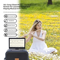 Haut-parleur KTV intelligent portable, écran tactile HD, système Android, effets audio DSP, WiFi 5G et 2.4G, OTG, diffusion en direct, extérieur