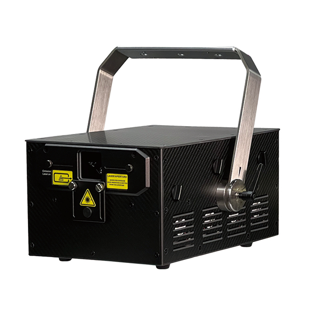 20W Green Laser Light Carbon Fiber 40kpps Scanner External Alignment Digital Driver DMX ILDA
