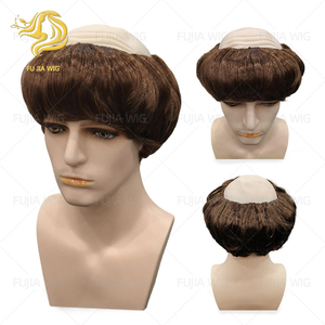 Perruque de costume d'acteur méditerranéen pour adultes, accessoire de fête à thème d'Halloween, vente chaude de Fujia - Product Image 6