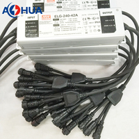 Connecteur d'alimentation étanche IP68 mâle-femelle pour câble de rallonge extérieur, 2 ou 3 broches, faisceau de câbles DIY, ODM OEM