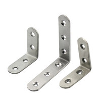 Connecteur de support d'angle en acier inoxydable épaissi Support de joint à 90 degrés pour armoire de cuisine